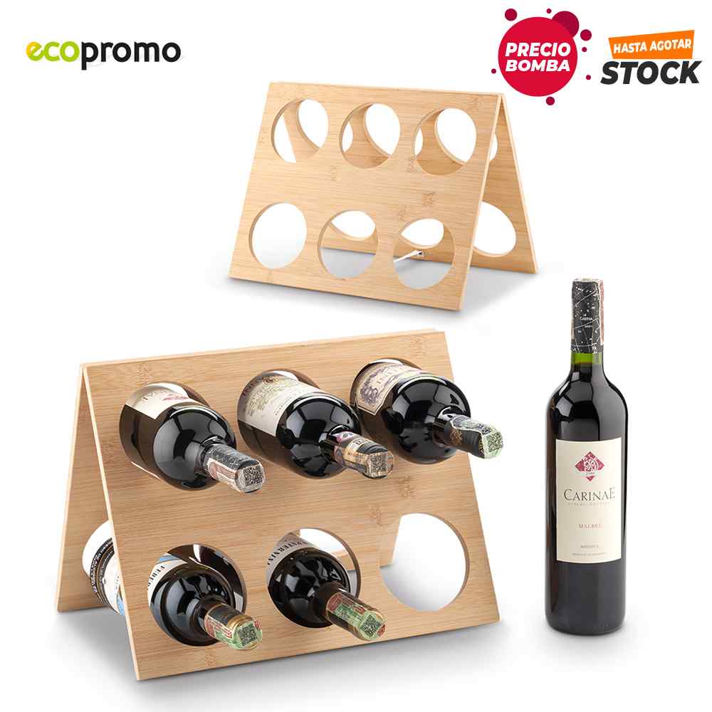 Portabotellas en Madera Personalizado