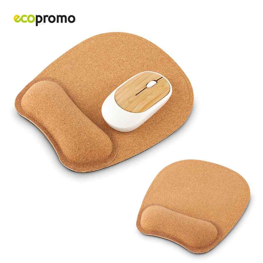 Mouse Pad Cork con Apoya Muñecas Personalizado