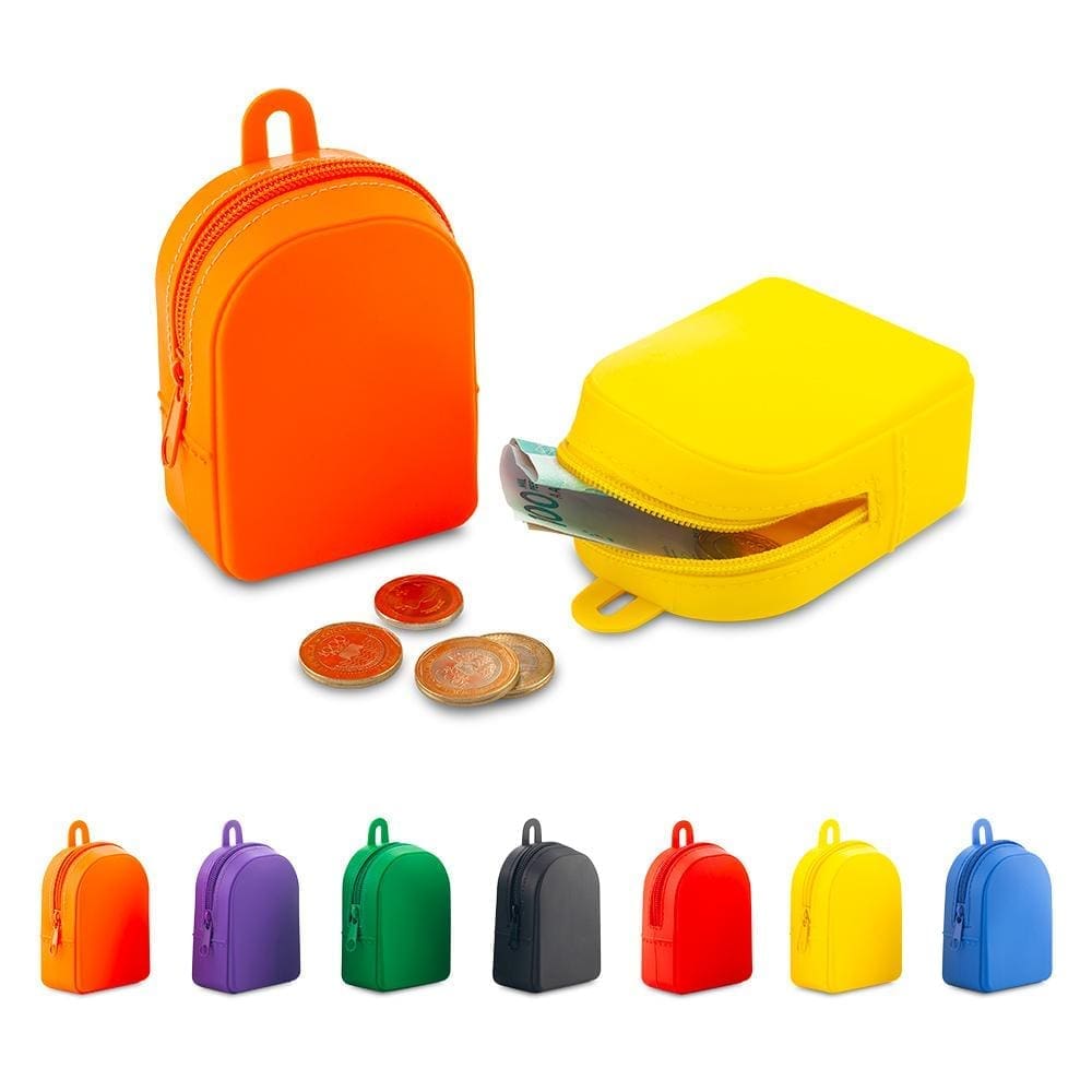 Monedero en Silicona Backpack Personalizado