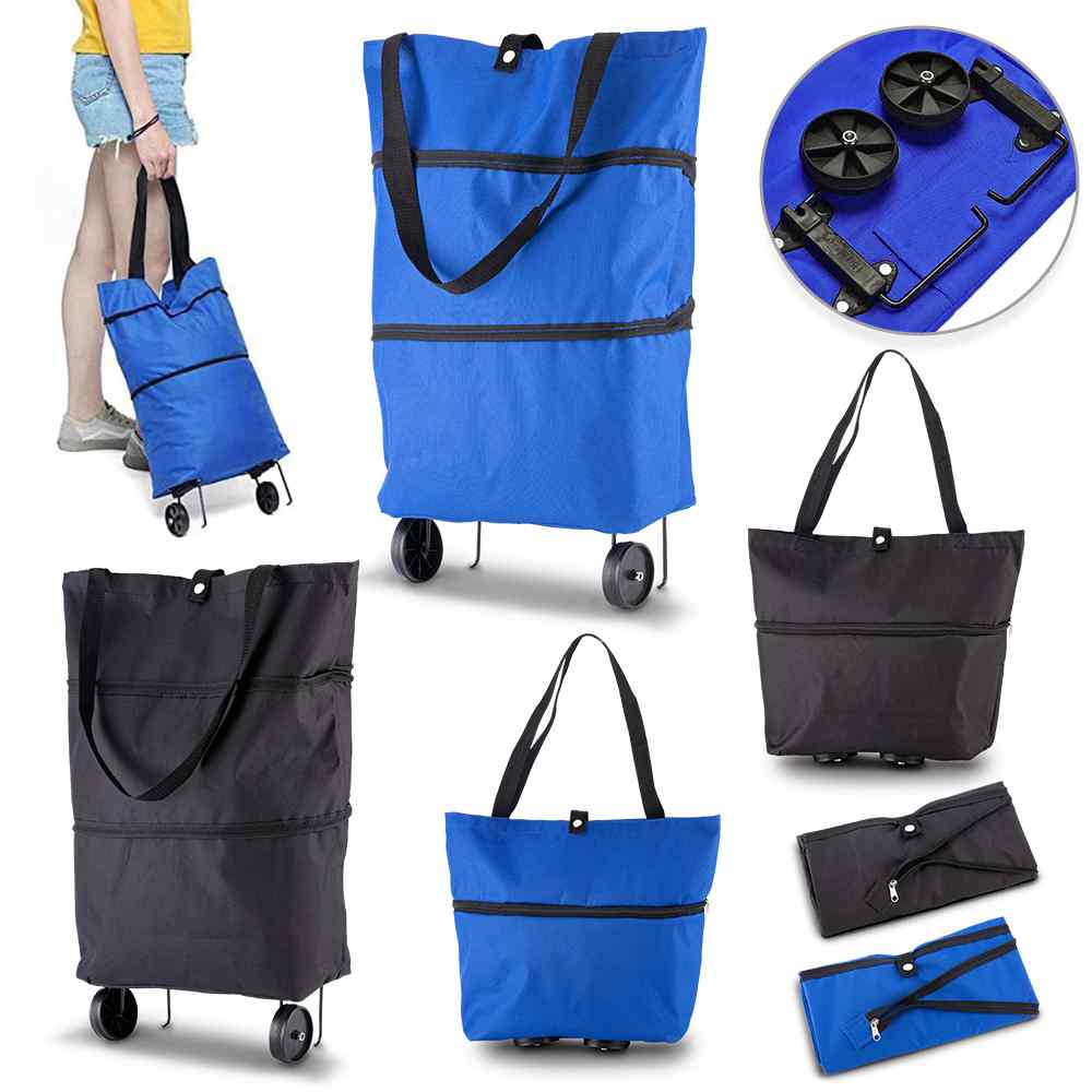 Carrito Shopping Bag Zipper Personalizado