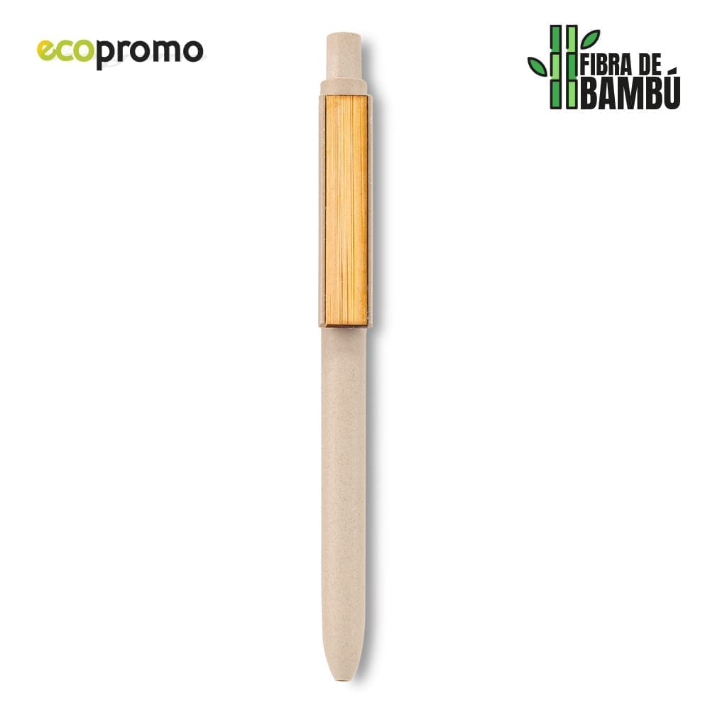Bolígrafo Bamboo Clip Eco Personalizado - Image 2