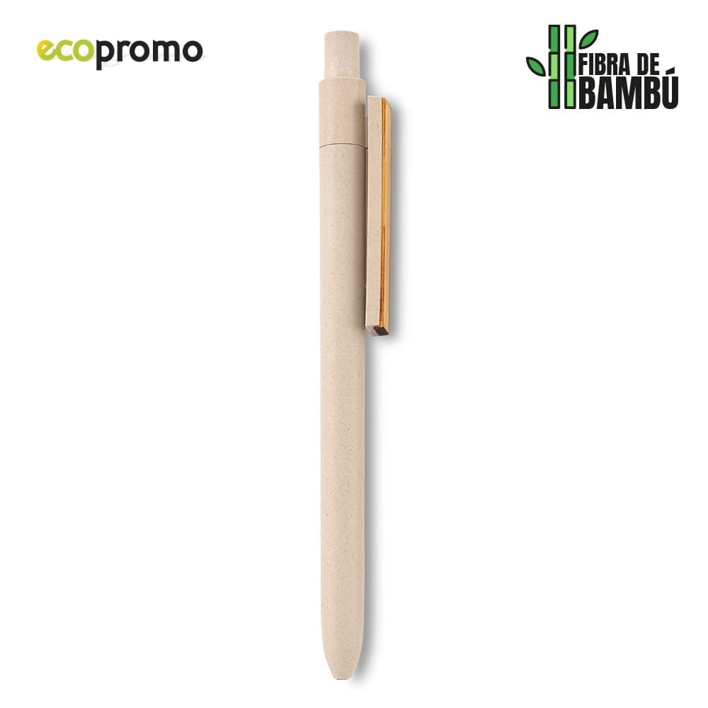 Bolígrafo Bamboo Clip Eco Personalizado - Image 3