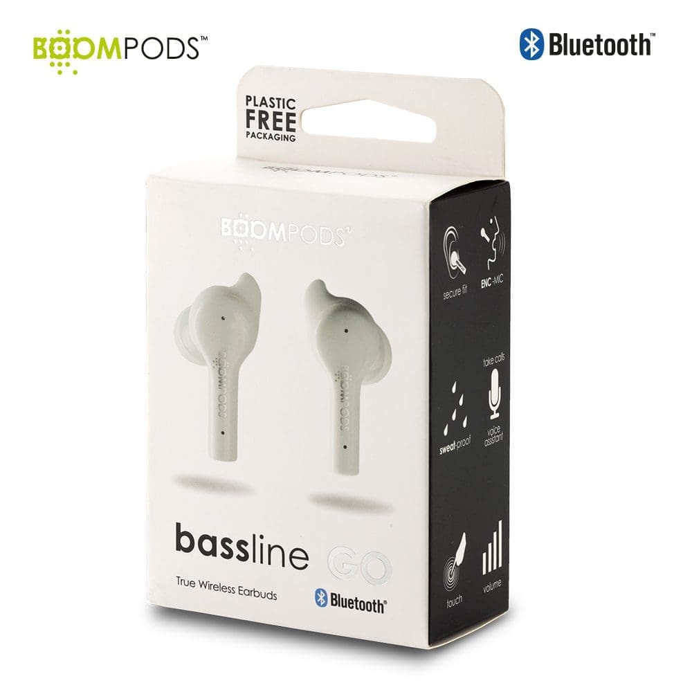 Audífonos Bluetooth Bassline Go Boompods Personalizado - Image 4
