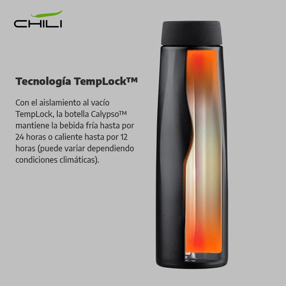 Termo Metalico Calypso Chili 500ml - Image 2