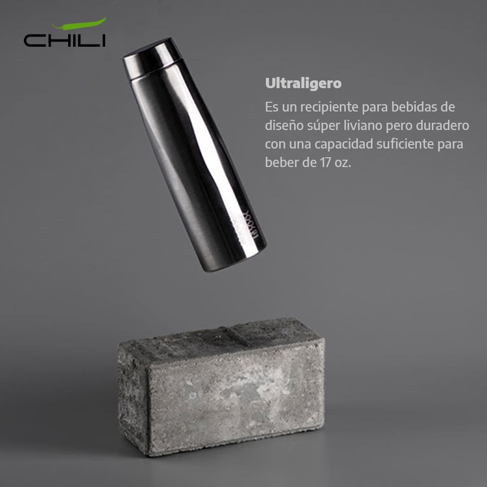 Termo Metalico Calypso Chili 500ml - Image 3
