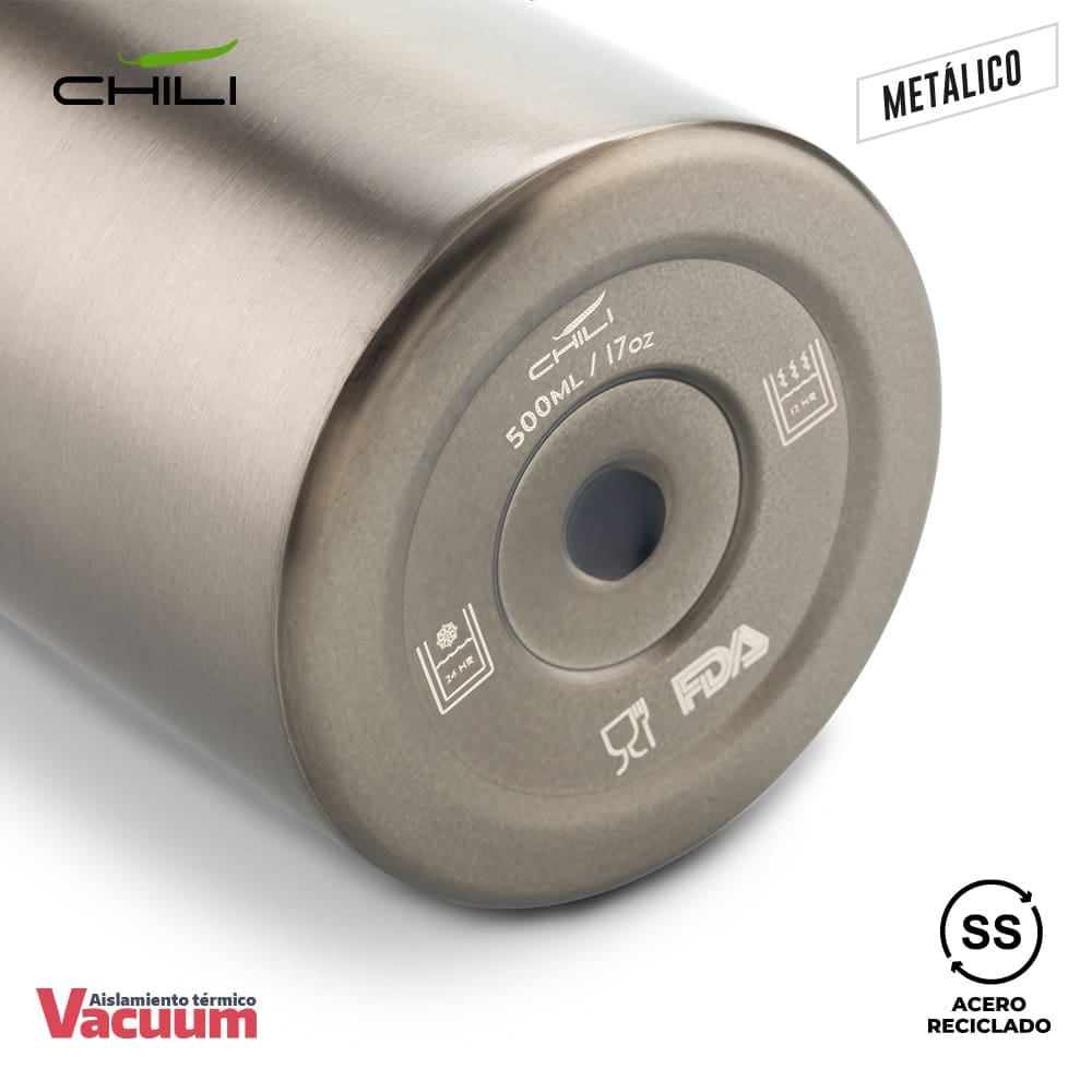 Termo Metalico Calypso Chili 500ml - Image 7