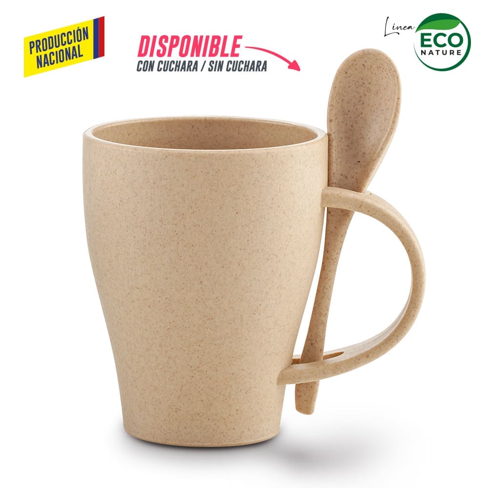 Mug Plástico con Cuchara Tiffany 350ml - Prod Nal - Image 8