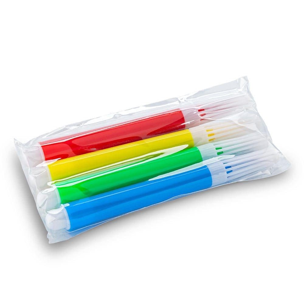 Set de 4 mini Marcadores Tinta Lavable - Image 3