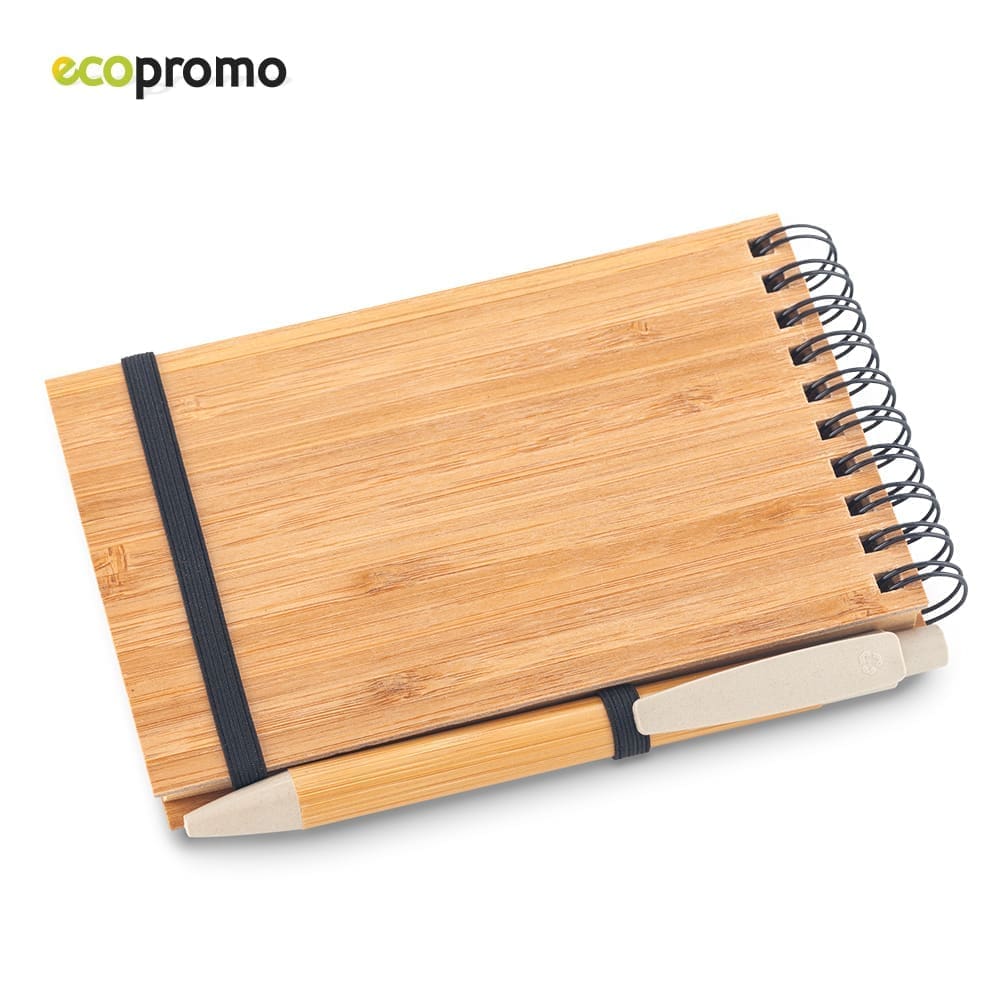 Libreta con Bolígrafo Bamboo - Image 3