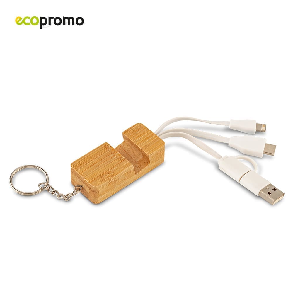 Cable Multicargador 3-1 Bamboo - Image 2
