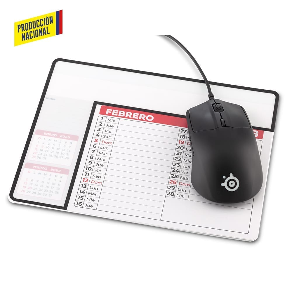 Mouse Pad Calendar - Producción Nacional Personalizado - Image 2