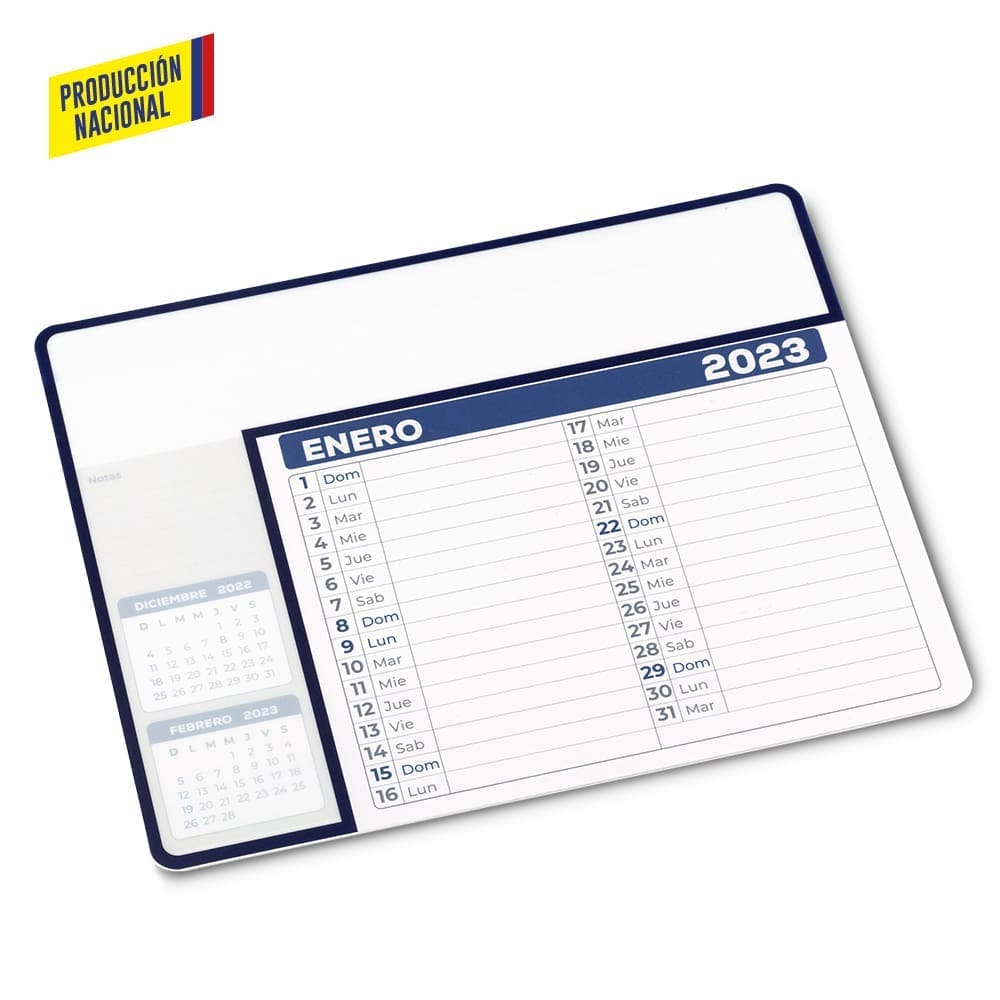 Mouse Pad Calendar - Producción Nacional Personalizado - Image 3