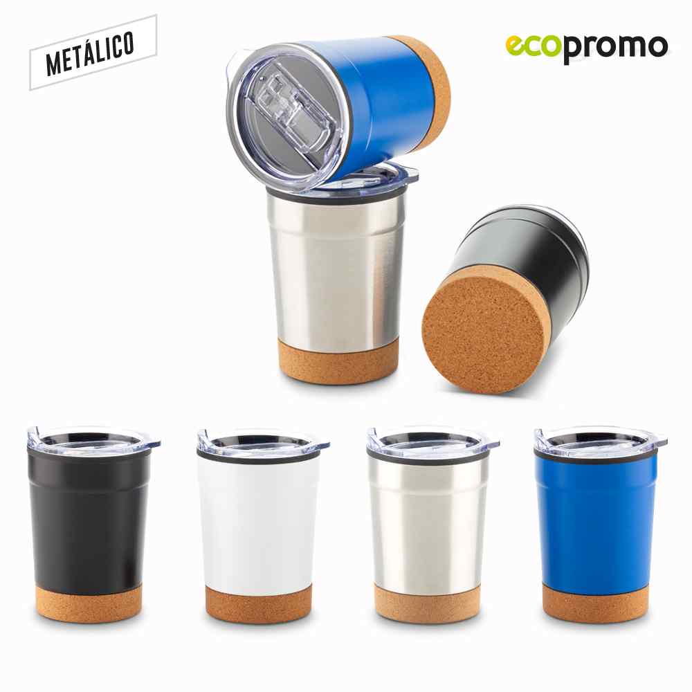 Mug Metálico Lorenz 360ml Personalizado — Markmelo Colombia