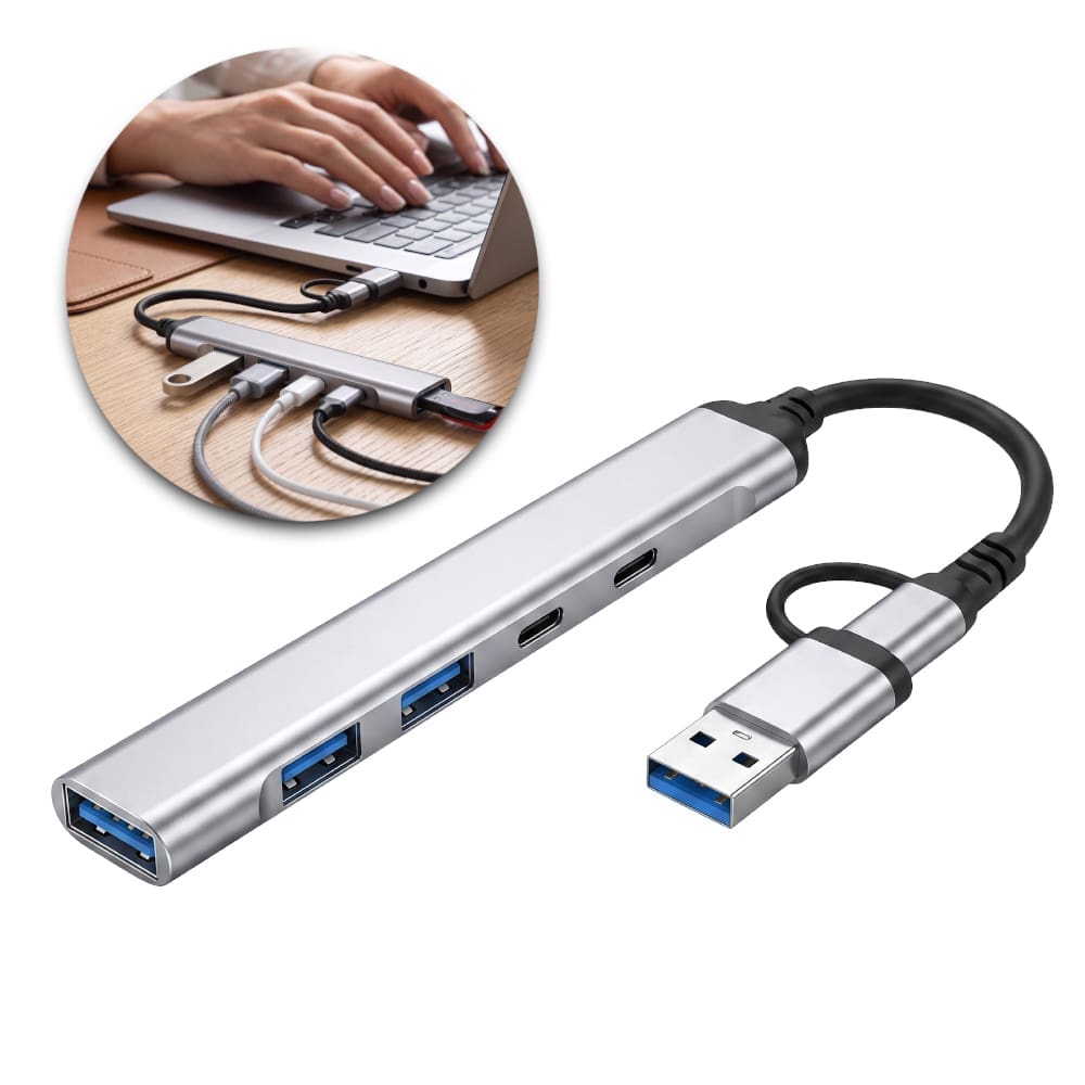 Puerto USB 5-1 Personalizado con logo Colombia — Markmelo