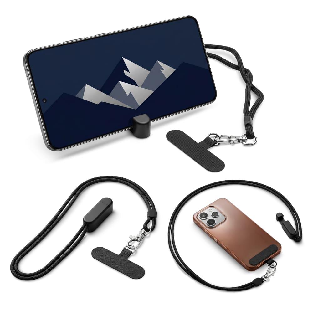 Cordon Portacelular 2 en 1 Personalizado con logo Colombia — Markmelo