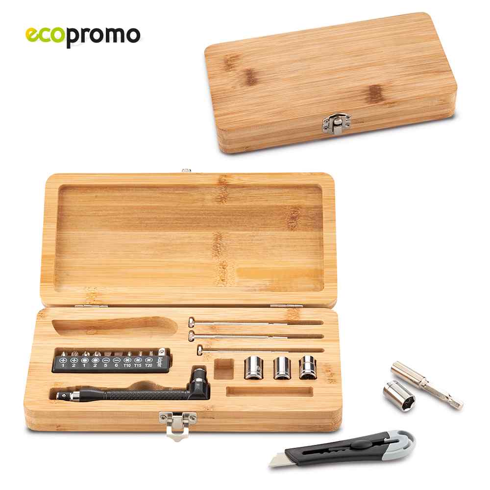 Herramientero Bamboo Box Personalizado