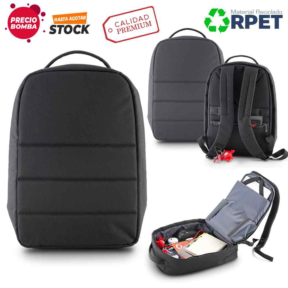 Morral Antirrobo Backpack RPET Personalizado