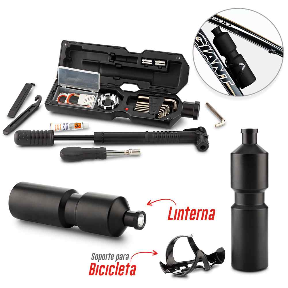 Set de Herramientas Bottle Bike Personalizado