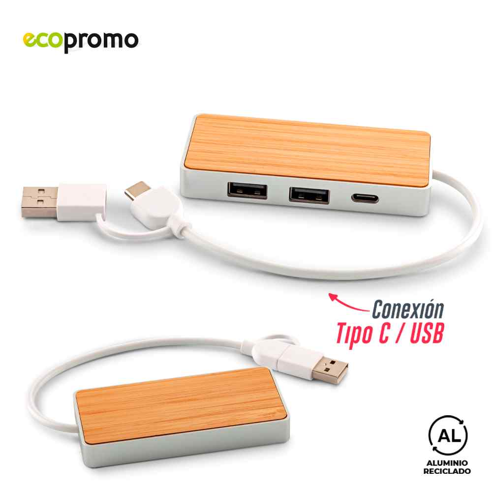 Puerto USB Dante Eco Personalizado