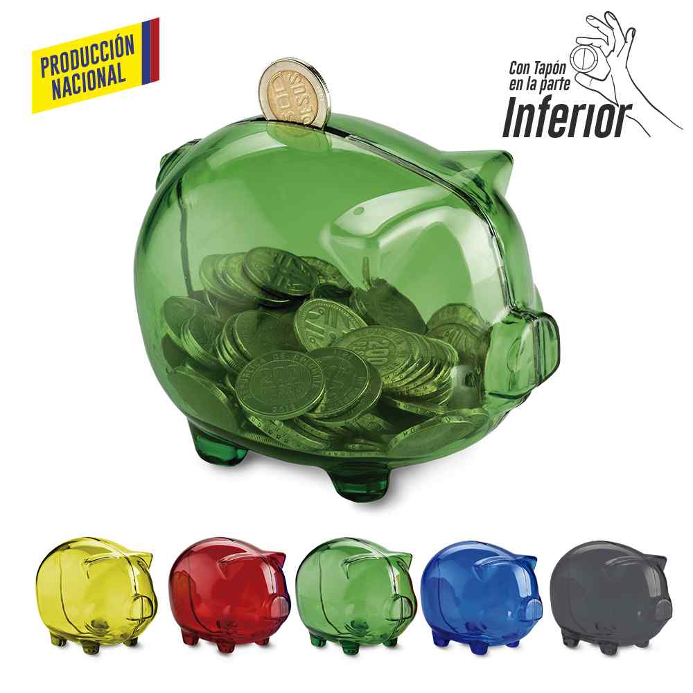Alcancia Piggy (stock telefònicamente) Personalizado