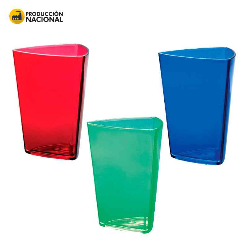 Vaso Triangular 250 ML(stock telefònicamente) Personalizado