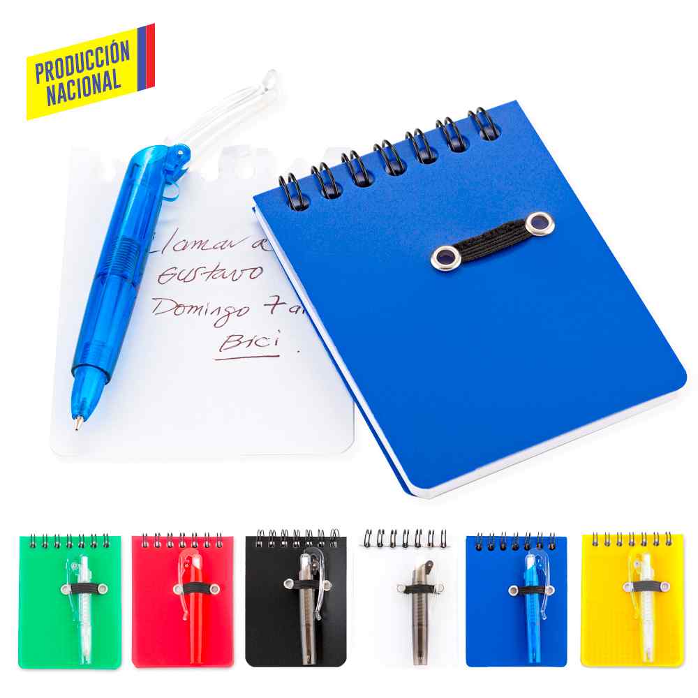 Mini Libreta Duo personalizado con logo