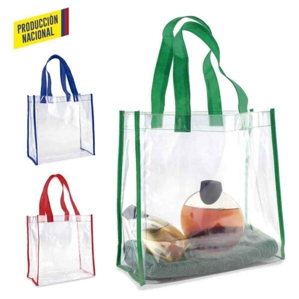 Bolsa Clear Zuzy con Ribete ( Produccion N) Personalizado