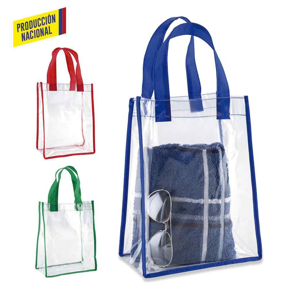 Bolsa Clear Trenza con Ribete (Produccion N) Personalizado