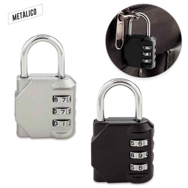 Candado de Clave Metalico Personalizado