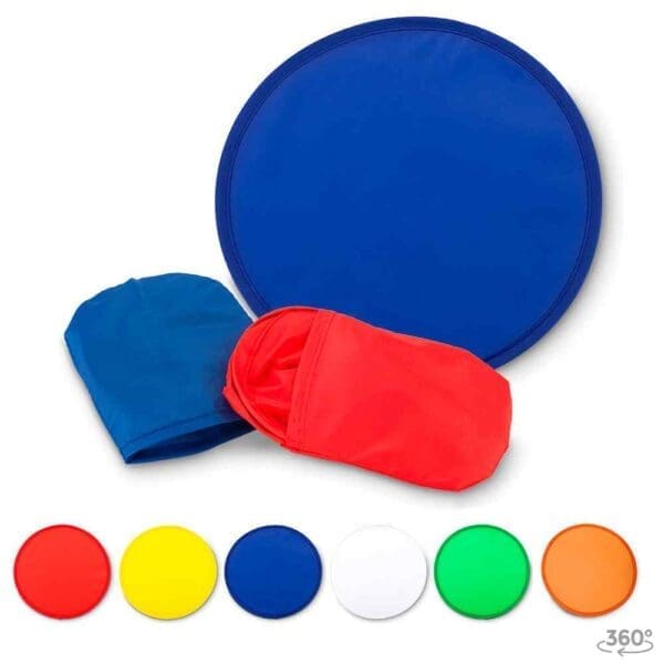 Abanico Plegable Frisbee Personalizado con Logo