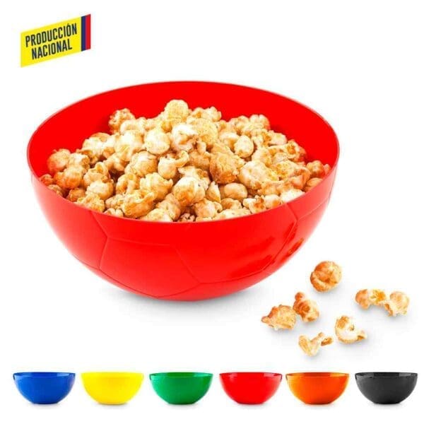 Bowl Plástico Soccer - Producción Nacional Personalizado