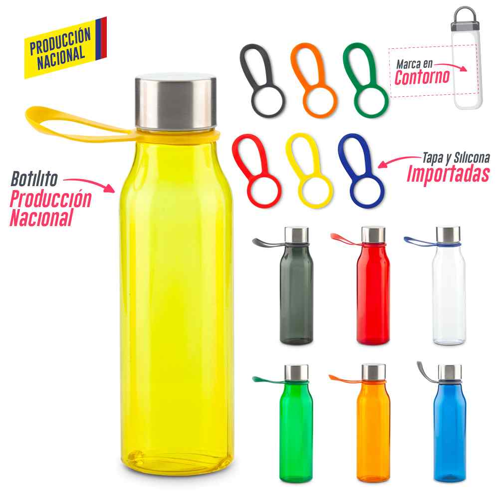 Botilito Plástico Zigor 570ml -Producción Nacional