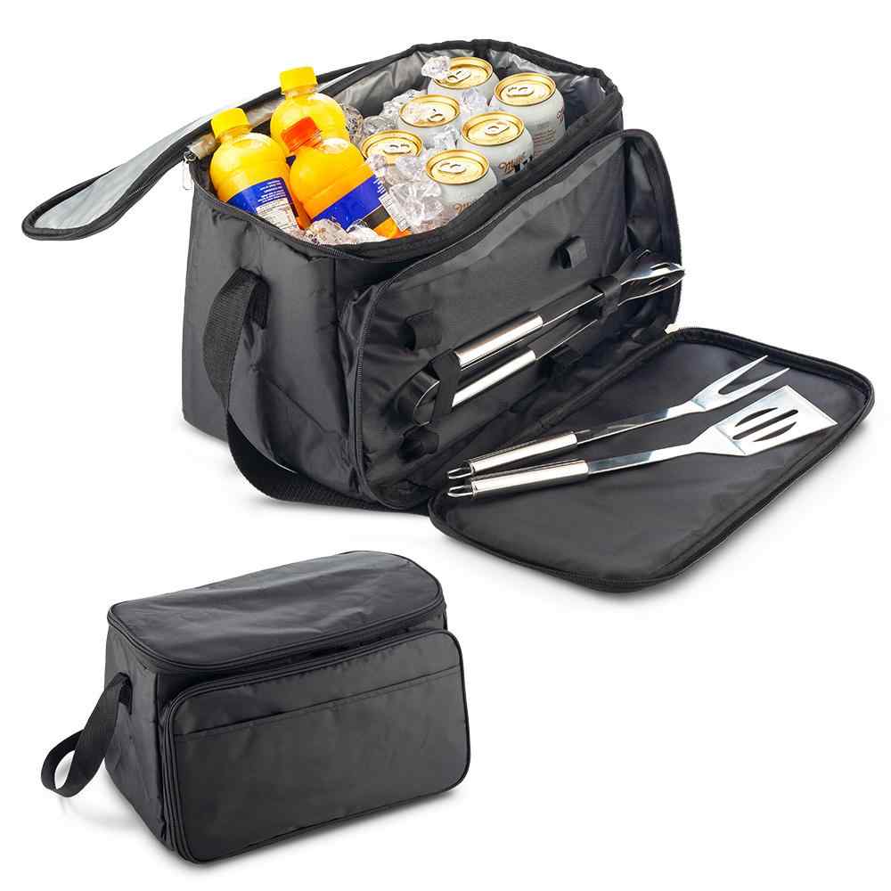Nevera Lonchera con Set BBQ Personalizado