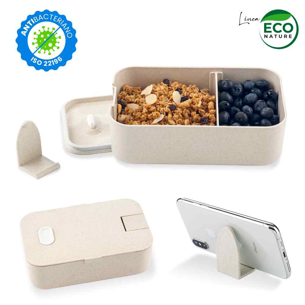 Portacomidas Eco Holder Antibacteriano Personalizado