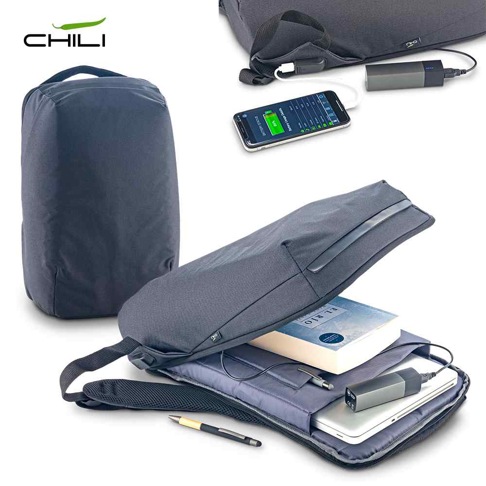 Morral Backpack Antirrobo Chili Personalizado