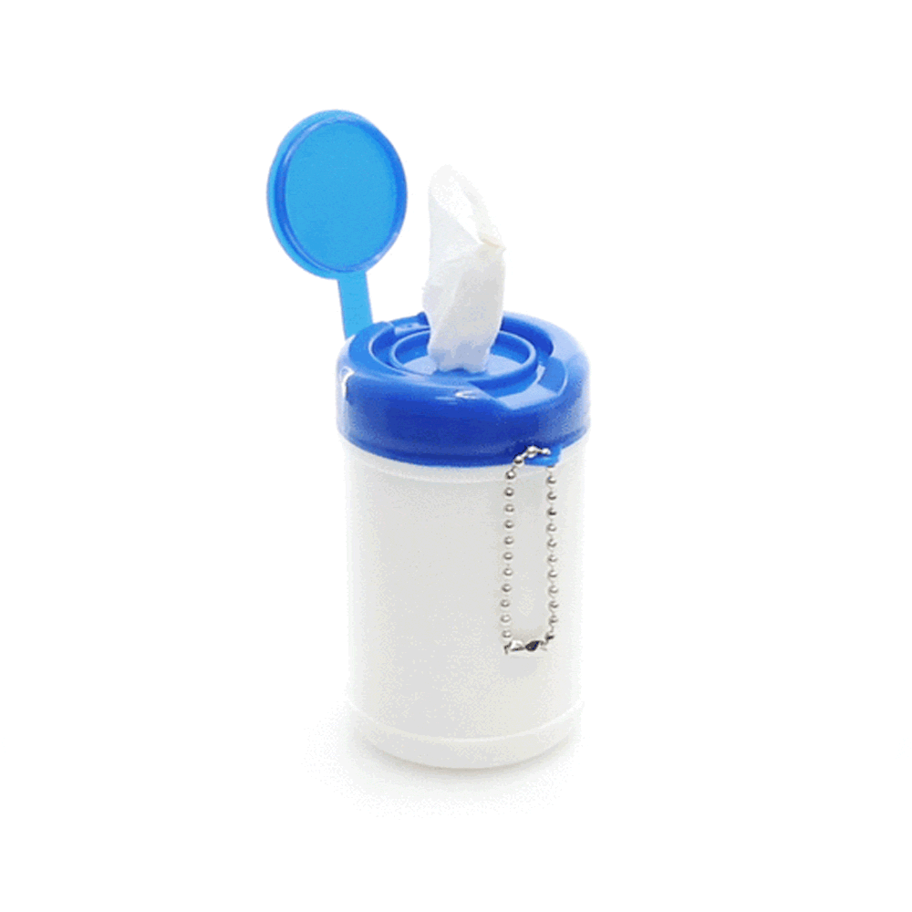 Mini Tarro Paños Humedos Antibacterial 30und Personalizado - Image 4