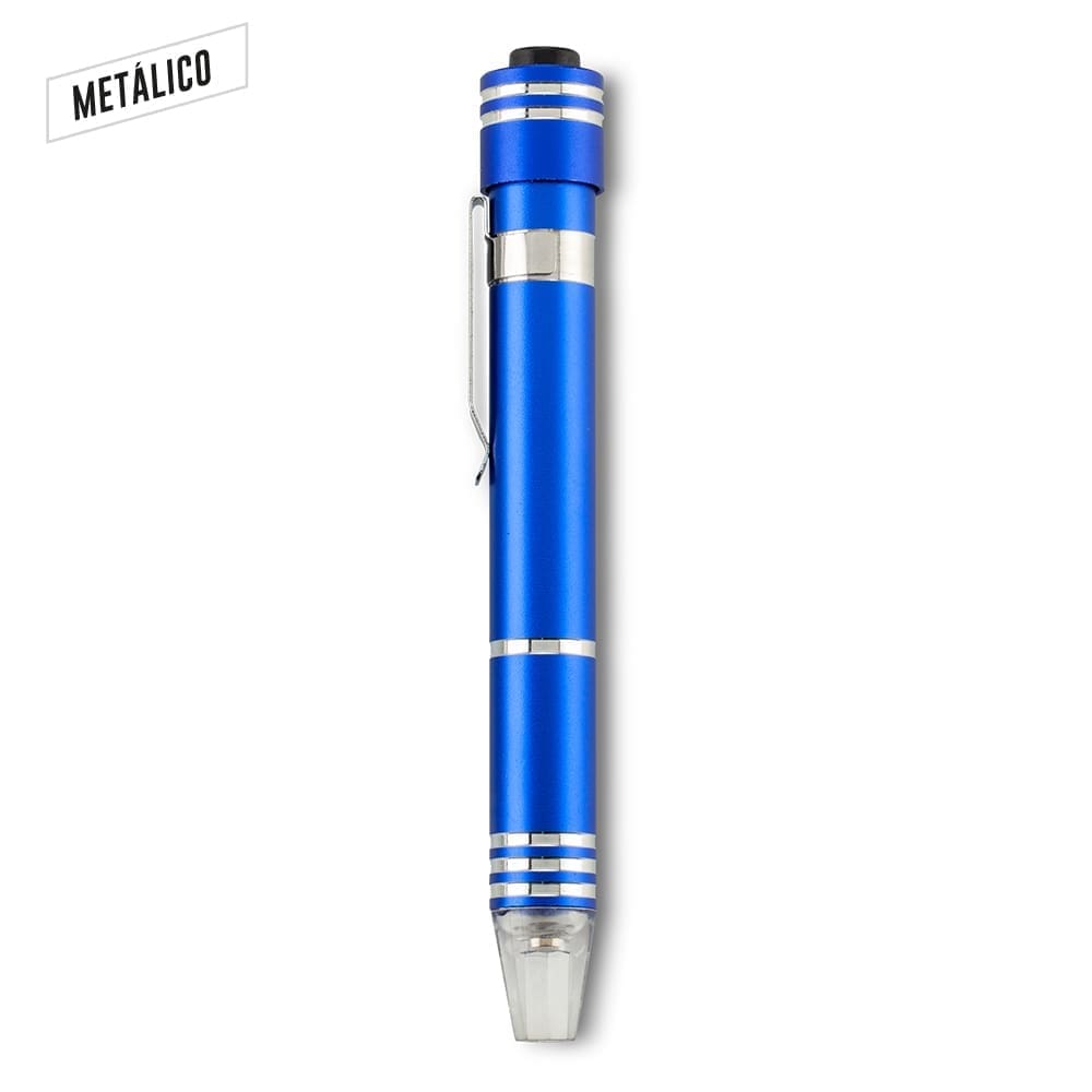 Set de Destornilladores Pen con Linterna LED Personalizado - Image 2