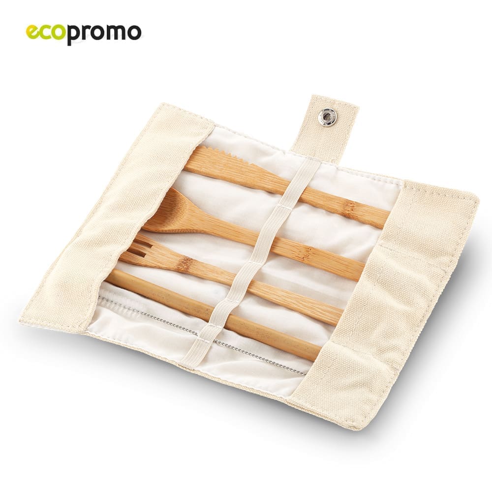 Set de Cubiertos Bamboo Personalizado - Image 3