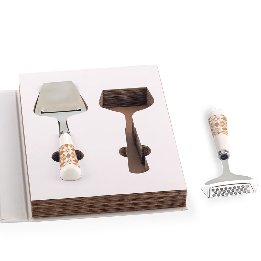 Set de 2 Utensilios para Queso Book - Oferta Personalizado - Image 2