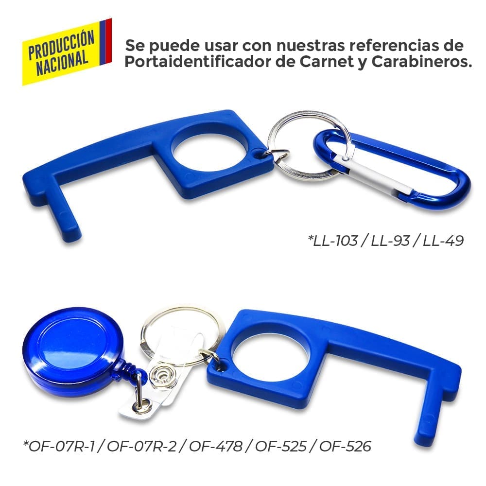 Llavero Plástico Multiusos Anticontacto - Prod Nal - Image 3