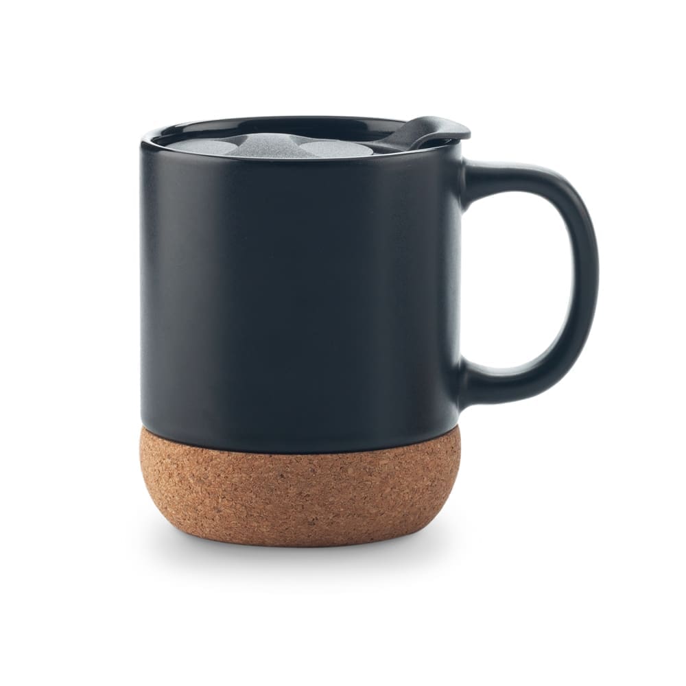 Mug Ceramica Con Corcho 11oz - Image 3