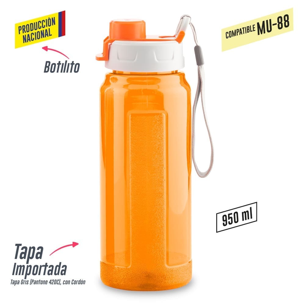 Botilito Plastico Galaxy 950ml-Produccion Nacional - Image 5