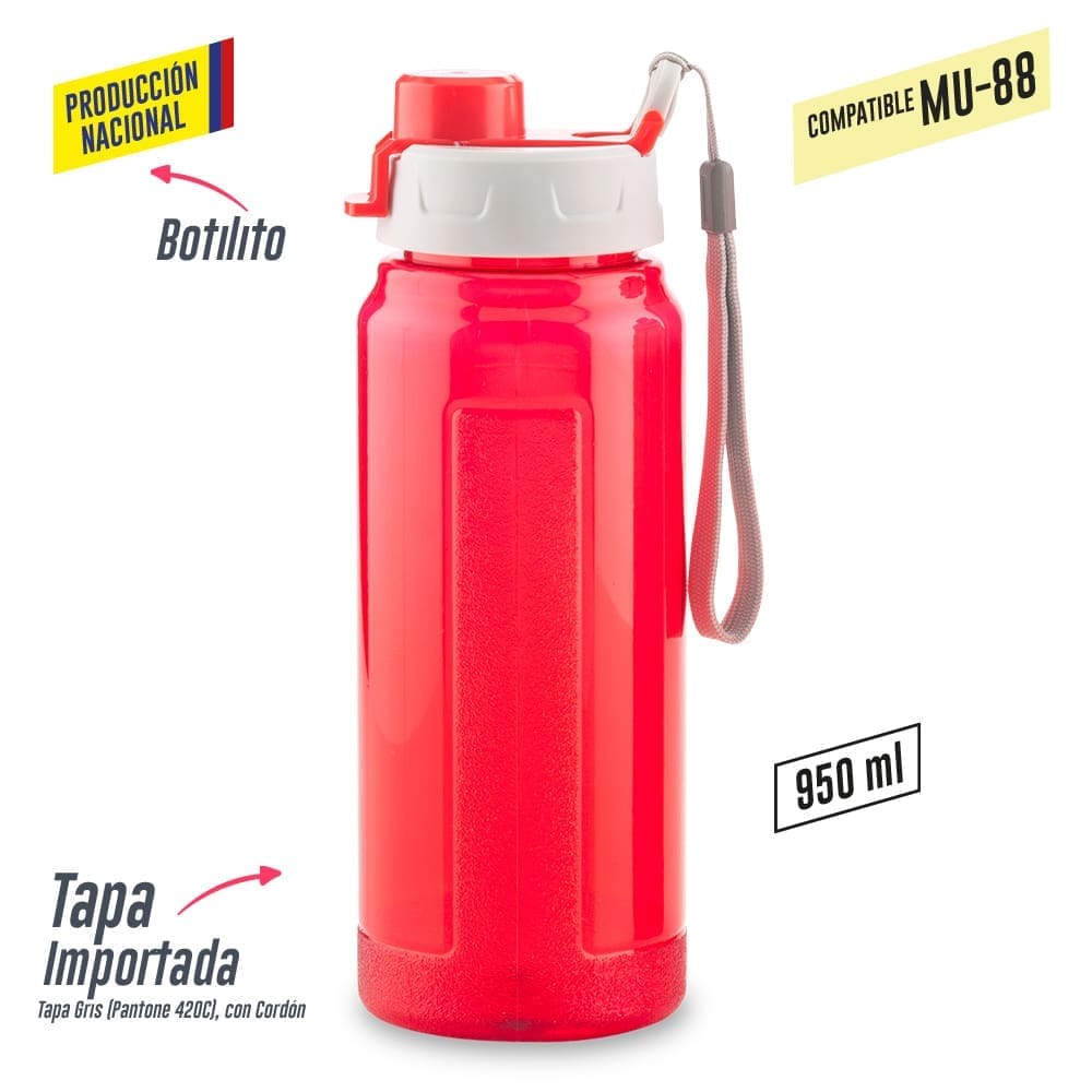 Botilito Plastico Galaxy 950ml-Produccion Nacional - Image 6