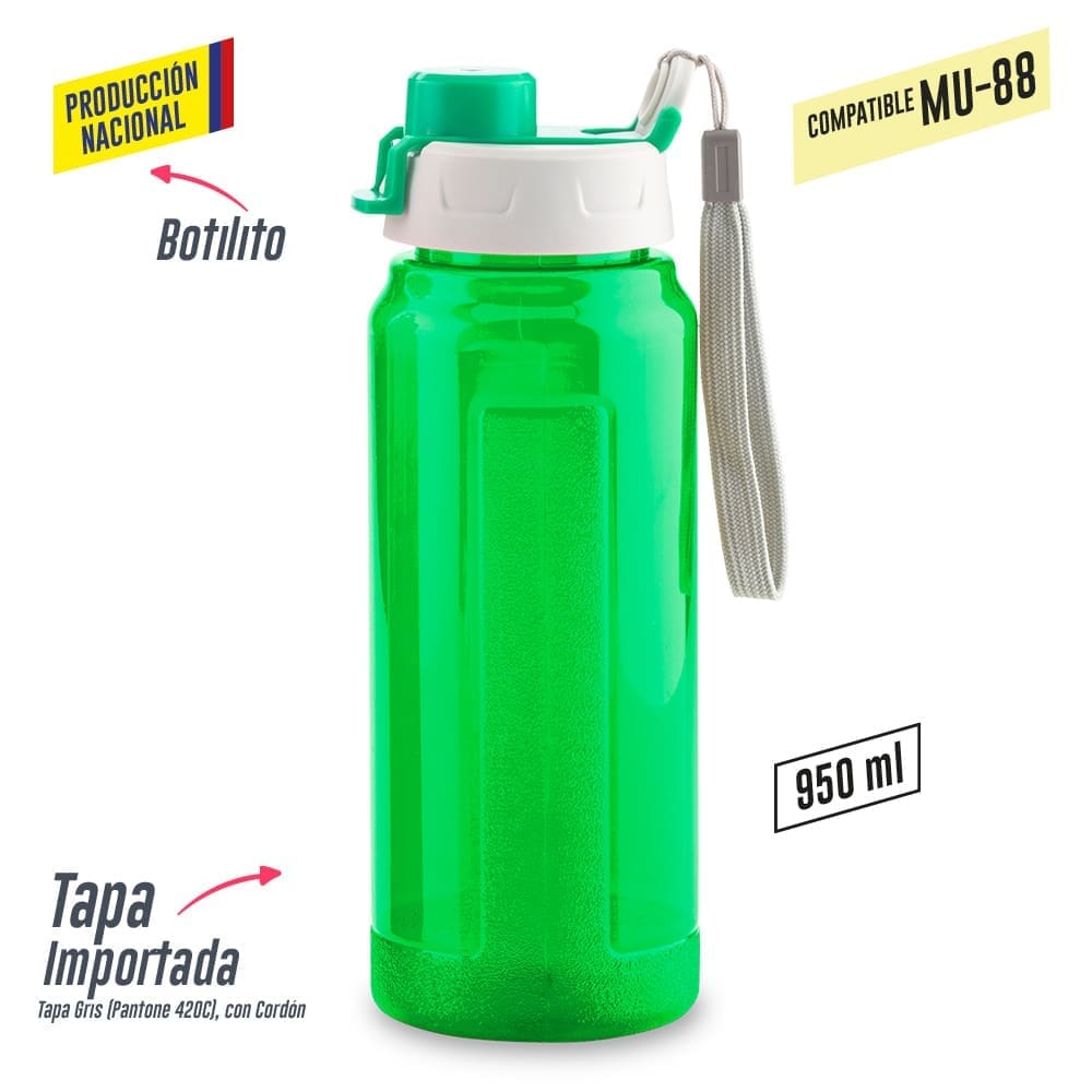 Botilito Plastico Galaxy 950ml-Produccion Nacional - Image 7