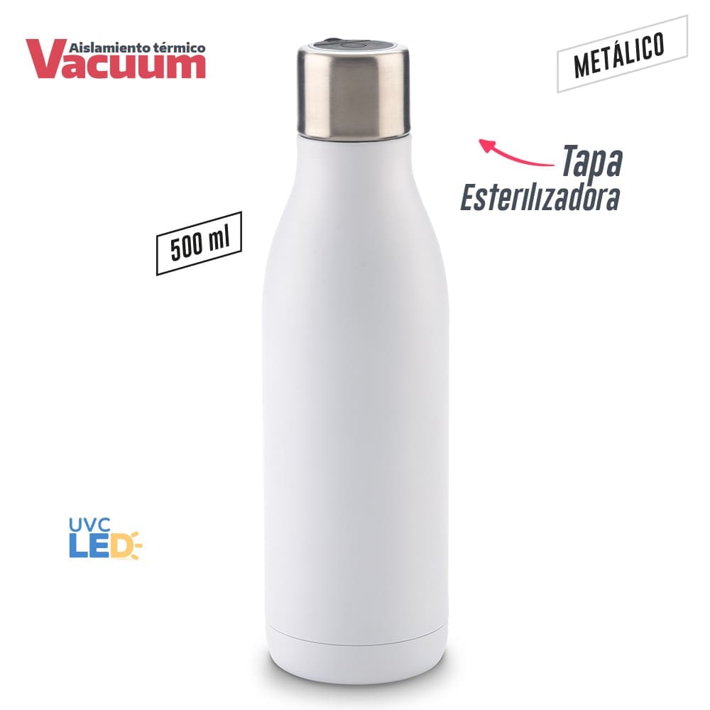 Botilito Metálico UV-C Clean 500ml - Image 3