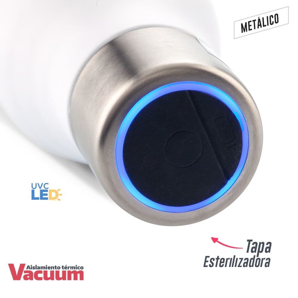 Botilito Metálico UV-C Clean 500ml - Image 5
