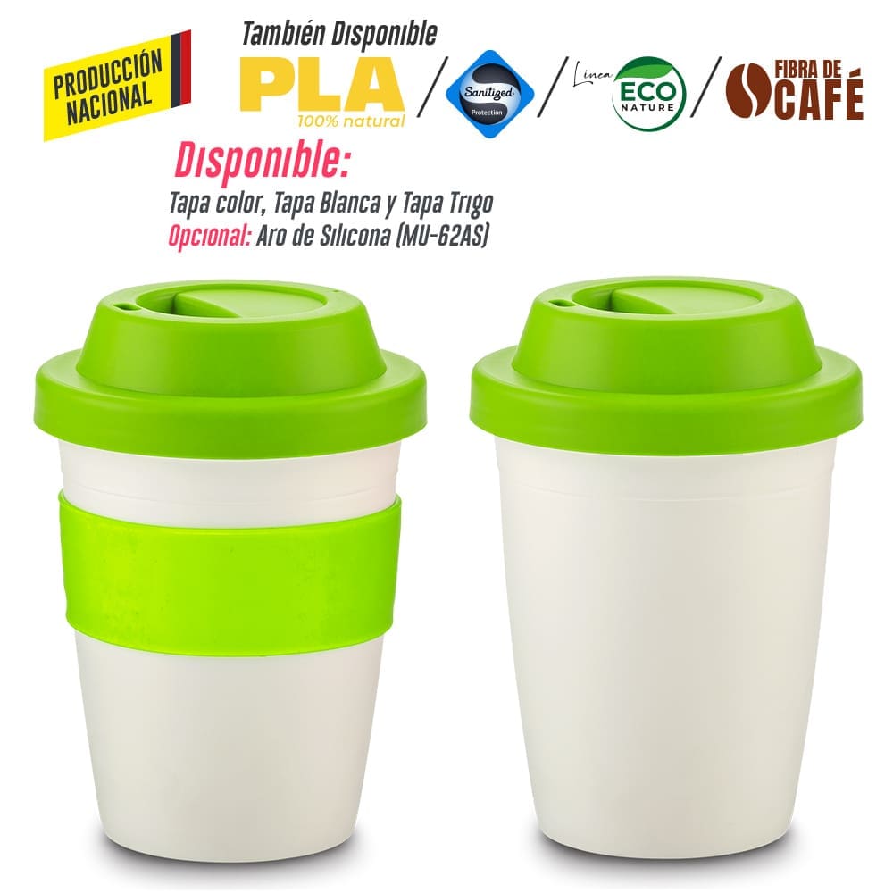 Mug Plastico Coffee Plus 12oz- Producción Nacional - Image 6