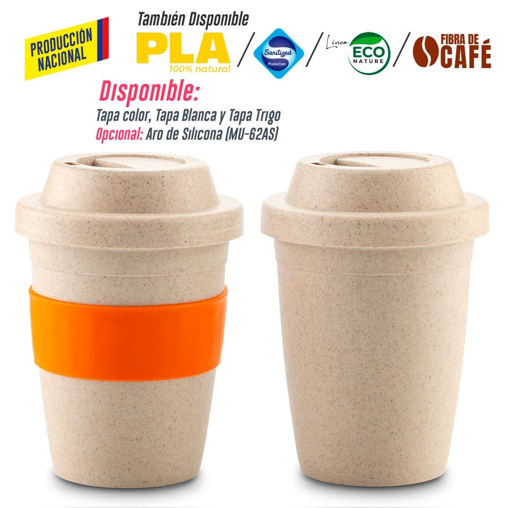 Mug Plastico Coffee Plus 12oz- Producción Nacional - Image 9