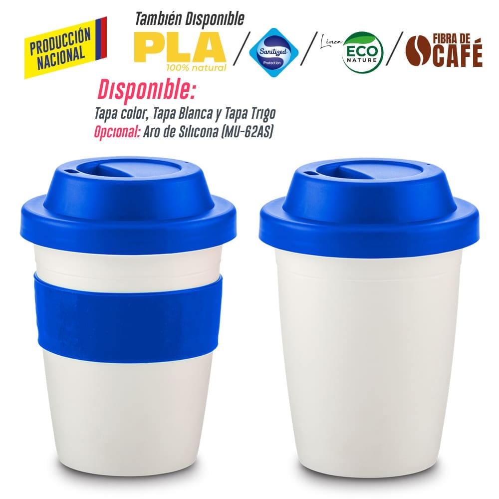 Mug Plastico Coffee Plus 12oz- Producción Nacional - Image 13