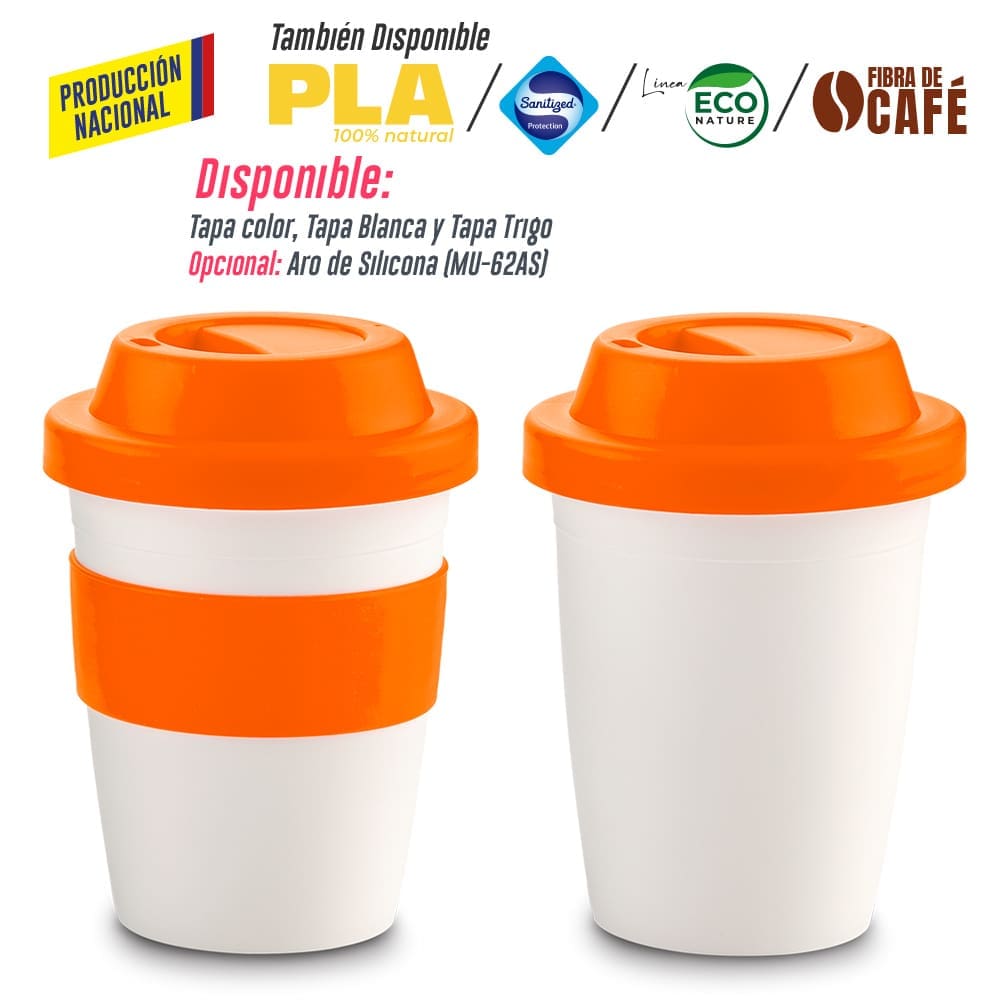 Mug Plastico Coffee Plus 12oz- Producción Nacional - Image 14